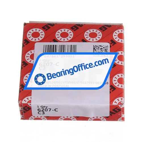 FAG 6207-C-C3 bearing image 4