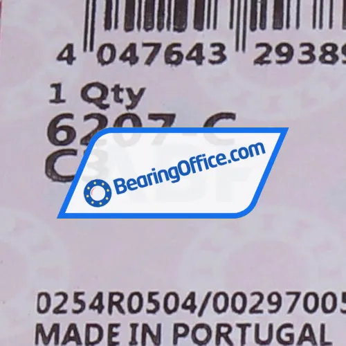 FAG 6207-C-C3 bearing image 5