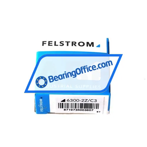 Felstrom 6300-2Z/C3 bearing image 3