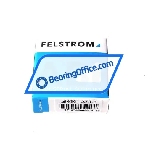 Felstrom 6301-2Z/C3 bearing image 3