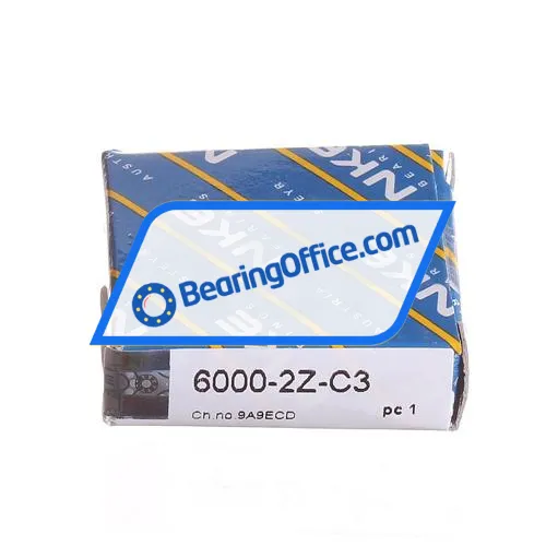 NKE 6000-2Z-C3 bearing image 3