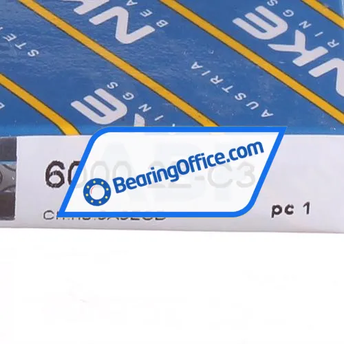 NKE 6000-2Z-C3 bearing image 4