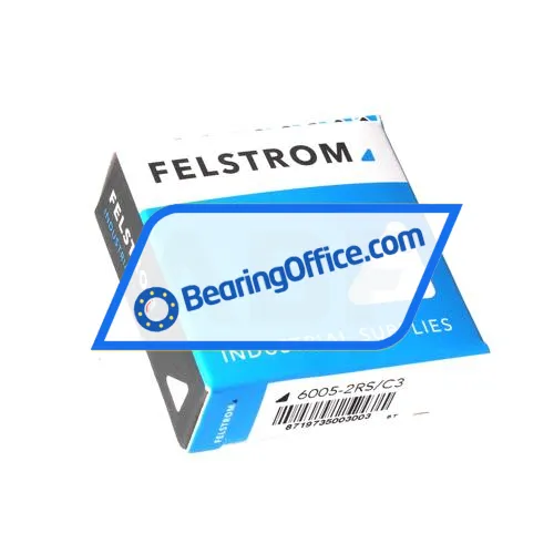 Felstrom 6005-2RS/C3 bearing image 3
