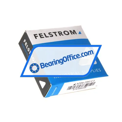 Felstrom 6206-2RS/C3 bearing image 3