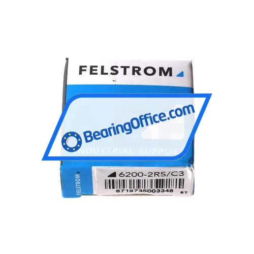 Felstrom 6200-2RS/C3 bearing image 3