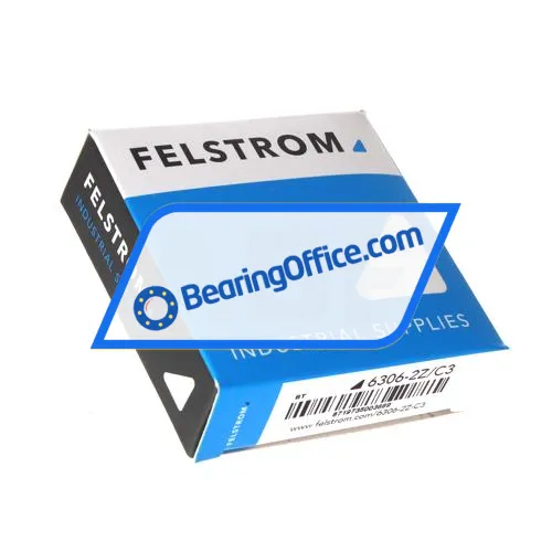 Felstrom 6306-2Z/C3 bearing image 3