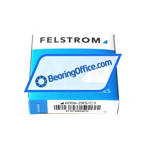 Felstrom 6006-2RS/C3 bearing image 3