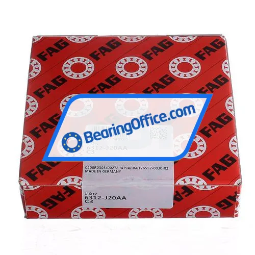 FAG 6312-J20AA-C3 bearing image 4