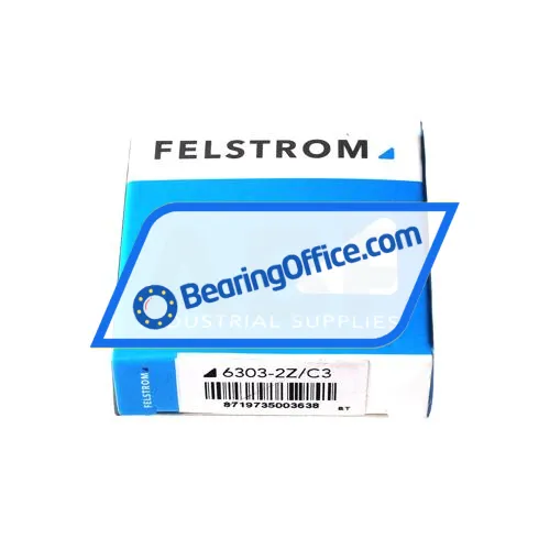 Felstrom 6303-2Z/C3 bearing image 3