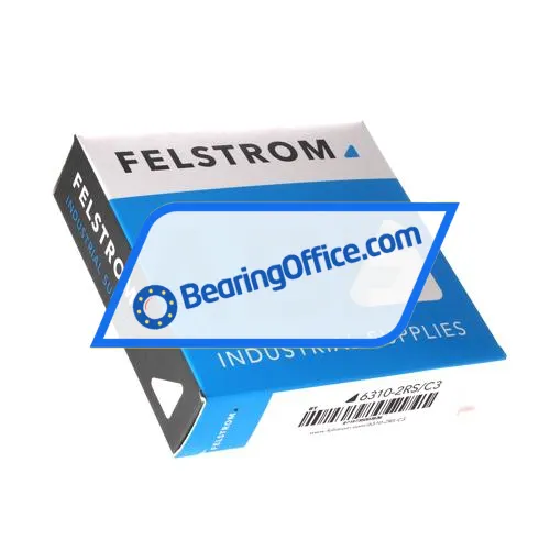 Felstrom 6310-2RS/C3 bearing image 3