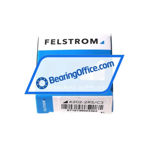 Felstrom 6202-2RS/C3 bearing image 3