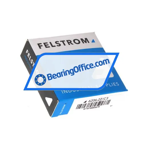 Felstrom 6206-2Z/C3 bearing image 3
