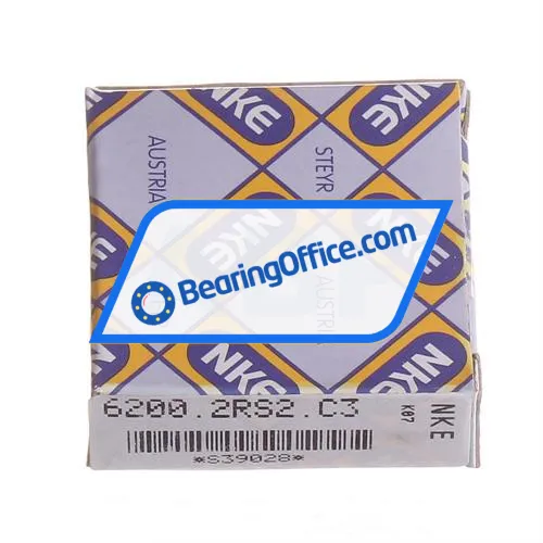 NKE 6200-2RS2-C3 bearing image 3