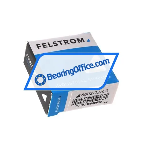 Felstrom 6003-2Z/C3 bearing image 3