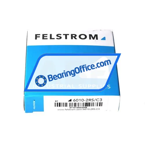 Felstrom 6010-2RS/C3 bearing image 3