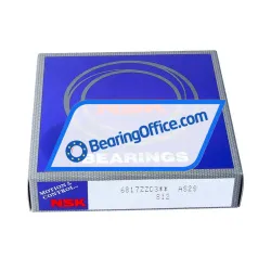 NSK 6817ZZC3 rulman resim 3