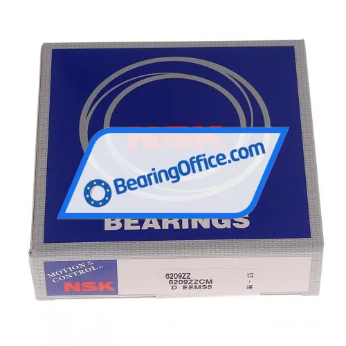 NSK 6209ZZ bearing image 2