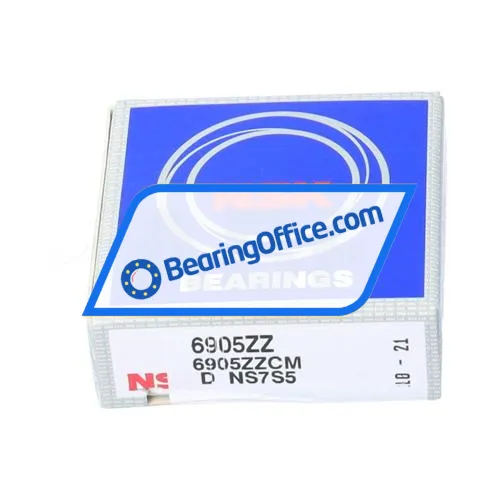 NSK 6905ZZ CM bearing image 3