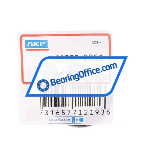 SKF 61903-2RS1 bearing image 2
