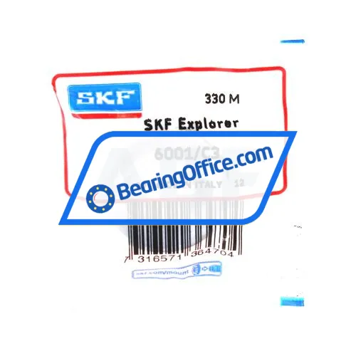 SKF 6001/C3 bearing image 2