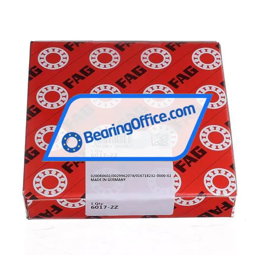 FAG 6017-2Z bearing image 4