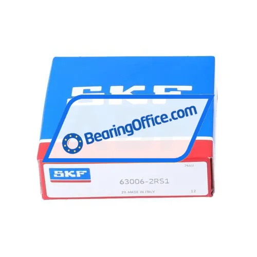 SKF 63006-2RS1 bearing image 3