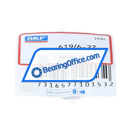 SKF 619/6-2Z bearing image 2