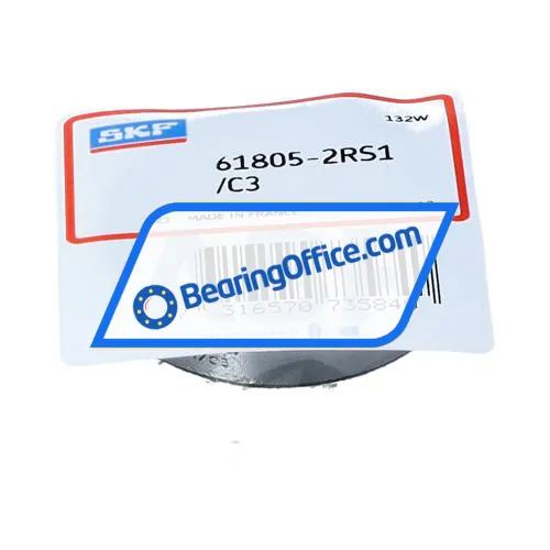 SKF 61805-2RS1/C3 bearing image 3