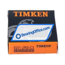 Timken 6201-2RS-C3 rulman resim 3