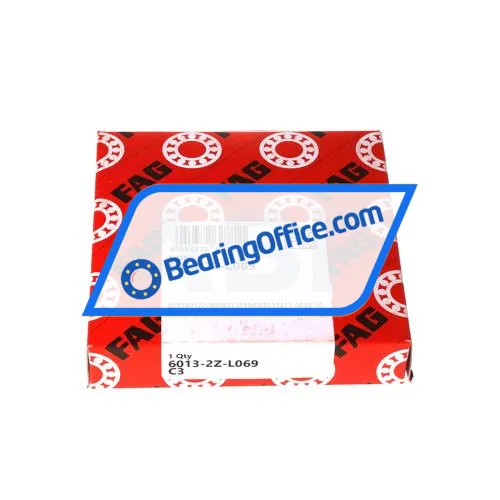 FAG 6013-2Z-L069-C3 bearing image 3