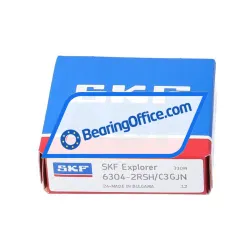 SKF 6304-2RSH/C3GJN rulman resim 3