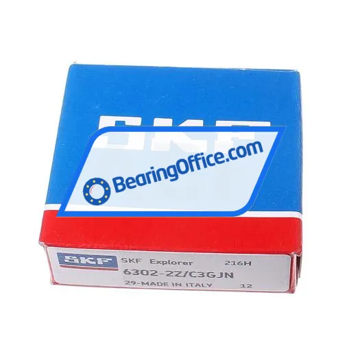 SKF 6302-2Z/C3GJN bearing image 2