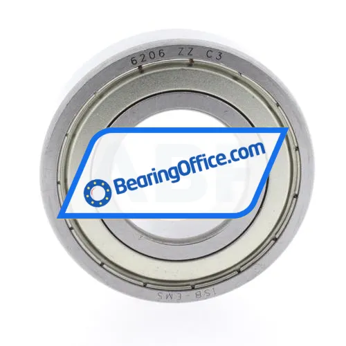 ISB 6206ZZ C3 bearing image 2