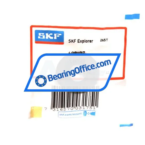 SKF 608-2Z/LHT23 bearing image 2