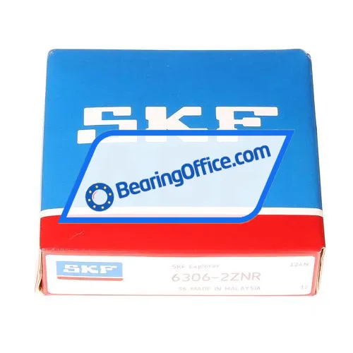 SKF 6306-2ZNR bearing image 3