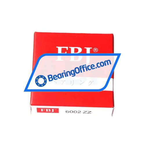 FBJ 6002ZZ bearing image 3