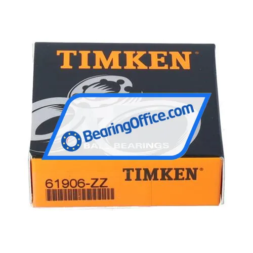Timken 61906-ZZ bearing image 3
