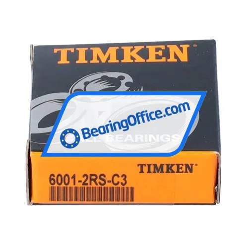 Timken 6001-2RS-C3 bearing image 3