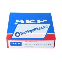 SKF 6310-2RS1/C3GJN rulman resim 3