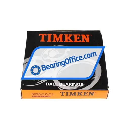 Timken 6020-ZZ-C3 bearing image 3