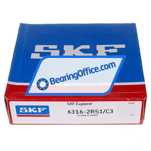 SKF 6316-2RS1/C3 bearing image 2