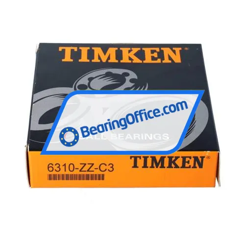 Timken 6310-ZZ-C3 bearing image 3