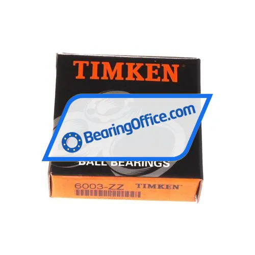 Timken 6003-ZZ bearing image 3