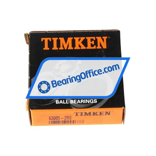 Timken 63005-2RS bearing image 3