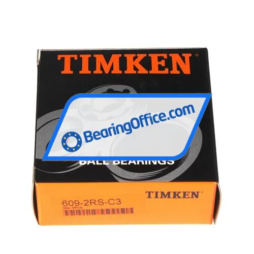 Timken 609-2RS-C3 bearing image 3