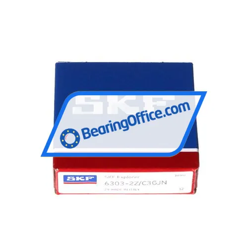 SKF 6303-2Z/C3GJN bearing image 3