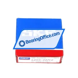 SKF 6203-2Z/C2 rulman resim 3