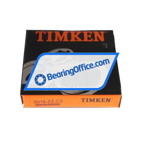 Timken 6016-ZZ-C3 bearing image 3