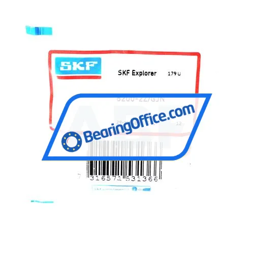 SKF 6200-2Z/GJN bearing image 2
