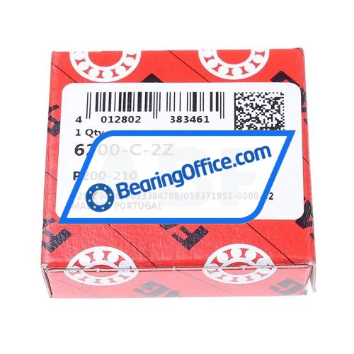 FAG 6200-C-2Z bearing image 2